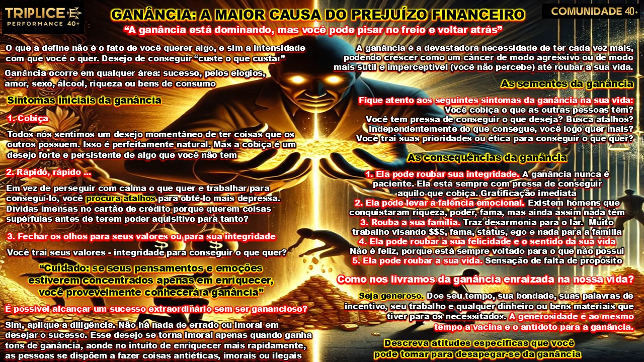 Qual o Verdadeiro Custo da Ganância, e Como a Generosidade Pode Ser Sua Maior Riqueza?